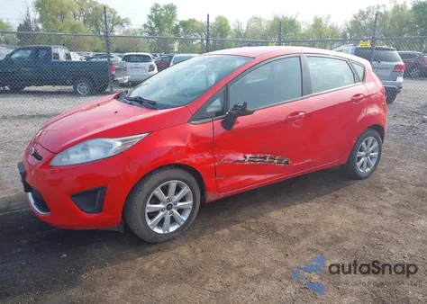 2012 Ford Fiesta Se from USA, damaged, VIN 3FADP4EJ0CM216377